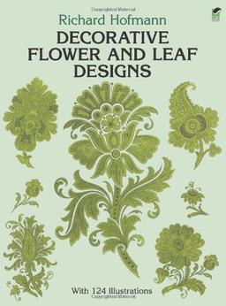 Decorative Flower and Leaf Designs (Dover Design Library)