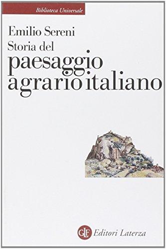 Storia del paesaggio agrario italiano