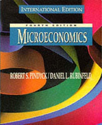 Microeconomics. International Edition