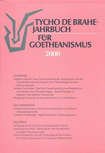 Tycho de Brahe-Jahrbuch für Goetheanismus/Tycho de Brahe-Jahrbuch für Goetheanismus: 2000