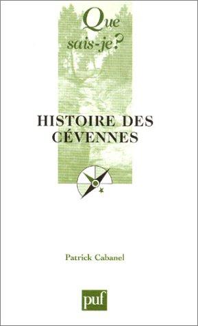 Histoire des Cévennes (Que Sais-Je ?)