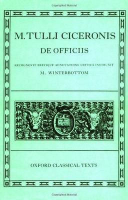 De Officiis (Scriptorum Classicorum Bibliotheca Oxoniensis)