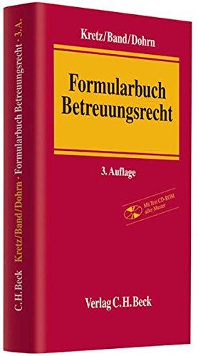 Formularbuch Betreuungsrecht