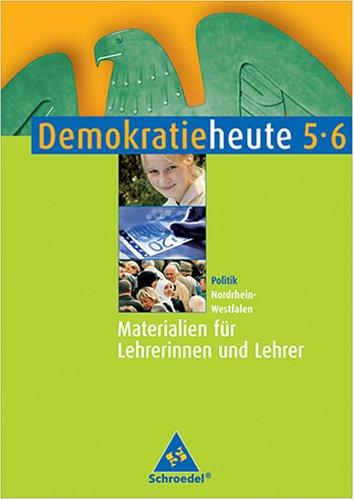 Demokratie heute 5-6 Politik NRW Materialien für Lehrer