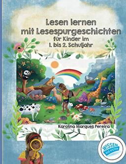 Lesen lernen mit Lesespurgeschichten für Kinder im 1. bis zum 2. Schuljahr