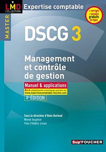 DSCG 3 management et contrôle de gestion : manuel & applications