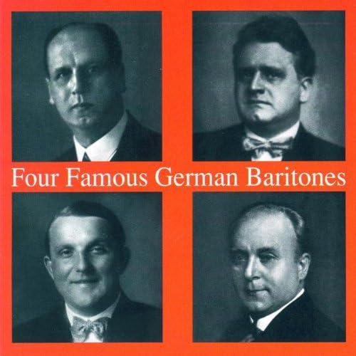 Four Famous German Baritones