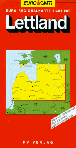 RV Karten, Nr.11135 : Lettland (GeoCenter Euro Map)