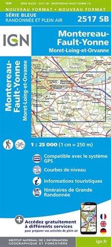 Montereau Fault 1:25 000