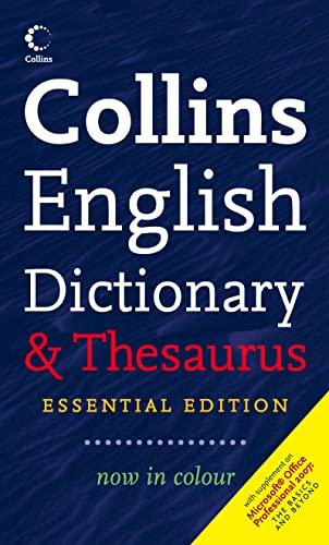 Collins Essential Dictionary and Thesaurus