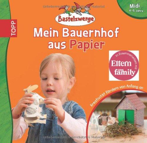 Bastelzwerge Midi - Mein Bauernhof aus Papier