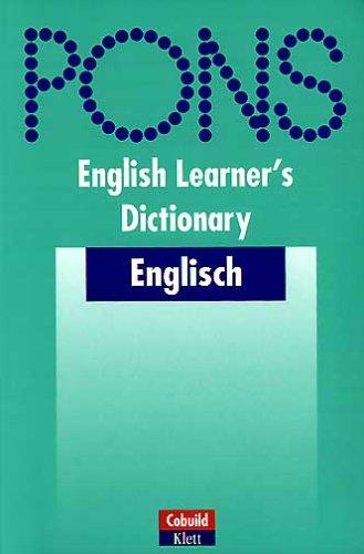 PONS Cobuild English Learner's Dictionary