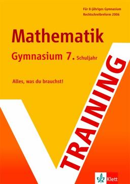 Training Mathematik, Gymnasium 7. Schuljahr