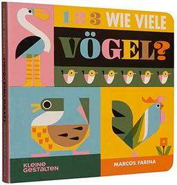 1 2 3 Wie viele Vögel?