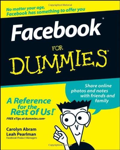 Facebook For Dummies (For Dummies (Computers))