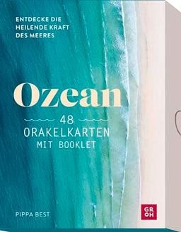 Ozean: 48 Orakelkarten mit Booklet | Kartendeck mit Buch mit genauer Erklärung | Entdecke mit kraftvollen Fotos und Botschaften die heilende Kraft des Meeres (Geschenke für alle, die das Meer lieben)