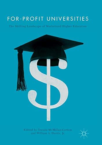 For-Profit Universities: The Shifting Landscape of Marketized Higher Education