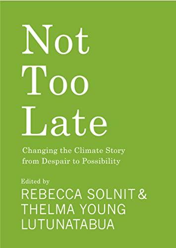 Not Too Late: Changing the Climate Story from Despair to Possibility