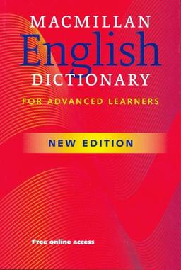 Macmillan English Dictionary for Advanced Learners