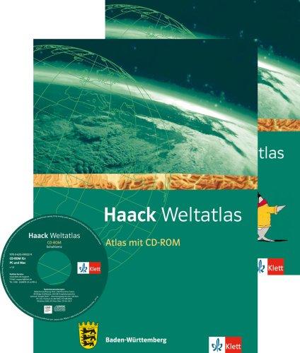 Haack Weltatlas für die Sekundarstufe I: Haack Weltatlas für Sekundarstufe I in Baden-Württemberg: mit CD-ROM und Arbeitsheft Kartenlesen