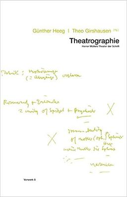 Theatrographie: Heiner Müllers Theater der Schrift