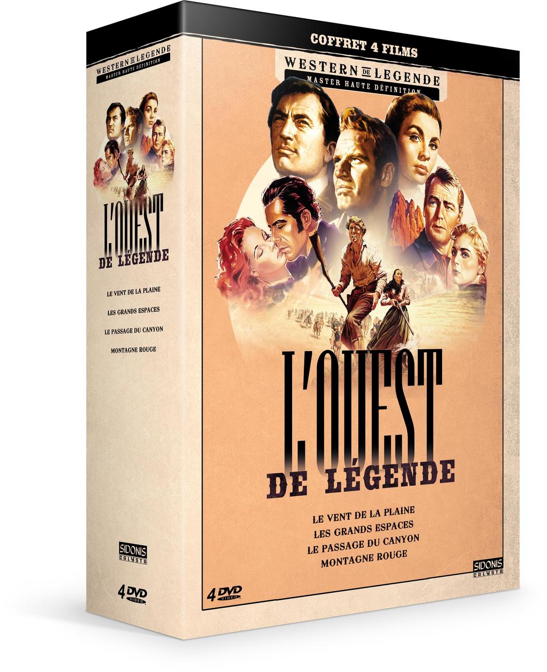 L'ouest de légende - coffret 4 films [FR Import]