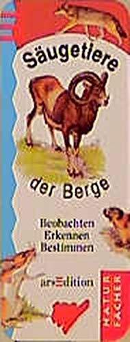 Naturfächer, Kartenfächer, Säugetiere der Berge, Kartenfächer