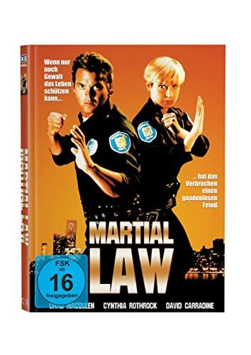 Martial Law 1 - Mediabook Cover B (lim.) [4K UHD, Blu-ray, DVD]