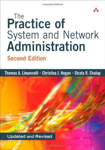 The Practice of System and Network Administration