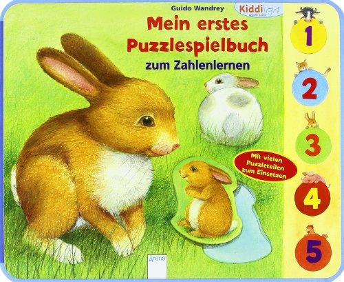 Mein erstes Puzzlespielbuch zum Zahlenlernen: Mit vielen Puzzleteilen zum Einsetzen