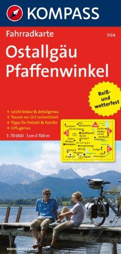 Ostallgäu - Pfaffenwinkel 1 : 70 000: Radkarte. GPS-genau / Leicht lesbar & detailgenau / Touren vor Ort recherchiert / Tipps für Freizeit & Familie