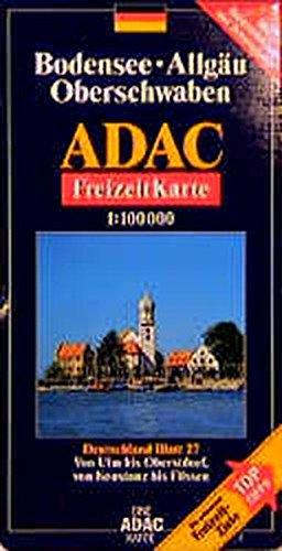 Bodensee, Allgäu, Oberschwaben (ADAC Freizeitkarten)