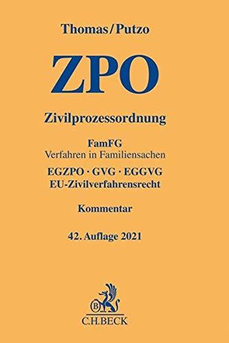 Zivilprozessordnung: FamFG Verfahren in Familiensachen, EGZPO, GVG, EGGVG, EU-Zivilverfahrensrecht (Gelbe Erläuterungsbücher)