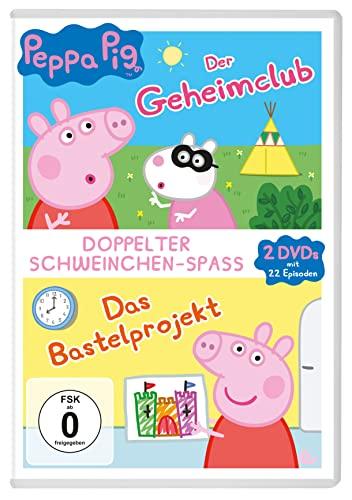 Peppa Pig - Der Geheimclub & Peppa Pig - Das Bastelprojekt [2 DVDs]