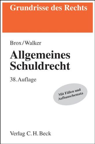 Allgemeines Schuldrecht