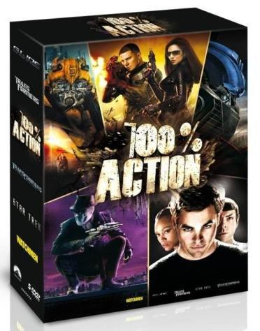 Coffret action :transformers ; transformers 2 ; star trek 11 ; g.I. joe ; watchmen [FR Import]