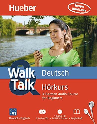 Walk &amp; Talk Deutsch Hörkurs: Deutsch - Englisch / 2 Audio-CDs + 1 MP3-CD + Begleitheft (AUTO)