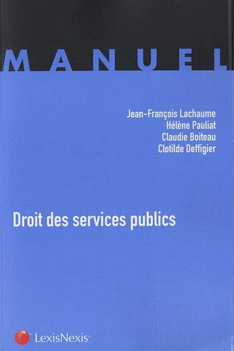 Droit des services publics