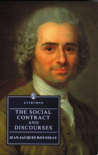 The Social Contract and Discourses (Everyman's Library)