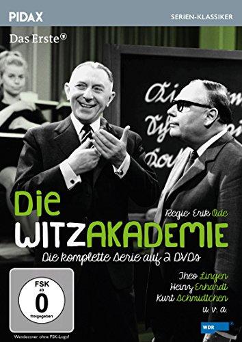 Die Witzakademie / Die komplette 5-teilige Serie mit Theo Lingen, Heinz Erhardt und Kurt Schmidtchen (Pidax Serien-Klassiker) [2 DVDs]