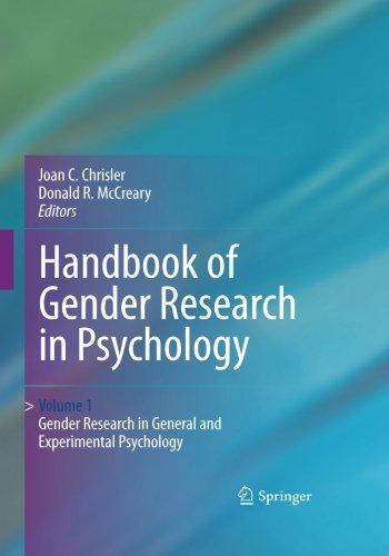 Handbook of Gender Research in Psychology: Volume 1: Gender Research in General and Experimental Psychology