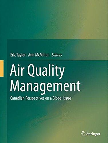 Air Quality Management: Canadian Perspectives on a Global Issue