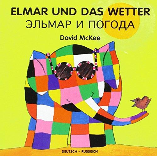 Elmar und das Wetter, deutsch-russisch