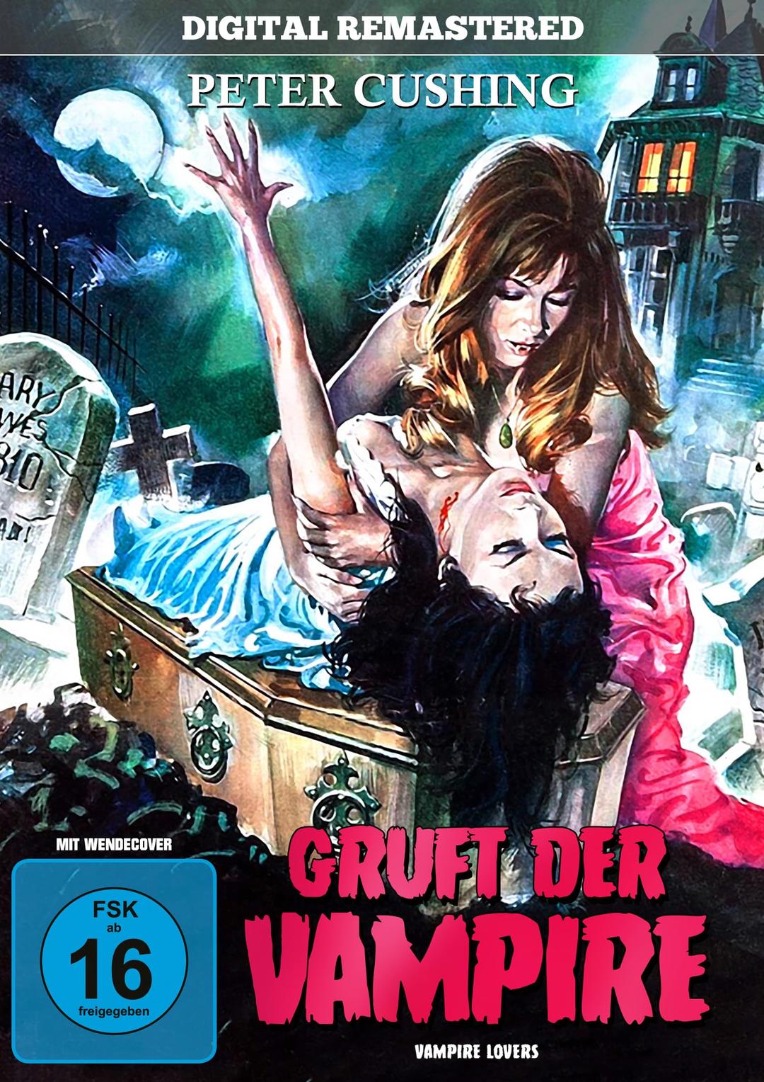 Gruft der Vampire (OT: Vampire Lovers) Horror-Klassiker mit Peter Cushing aus den legendären Hammer-Filmstudios