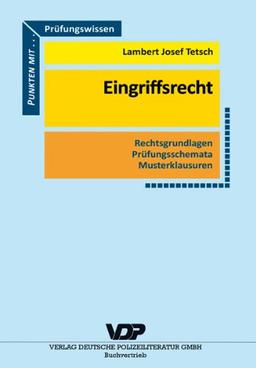 Prüfungswissen Eingriffsrecht: Rechtsgrundlagen, Prüfungsschemata, Musterklausuren