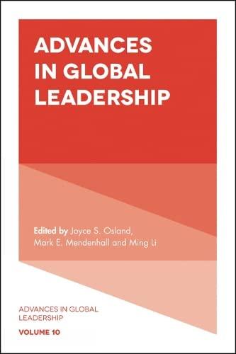 Advances in Global Leadership (Advances in Global Leadership, 10, Band 10)