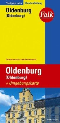 Falk Stadtplan Extra Standardfaltung Oldenburg (Oldenburg)