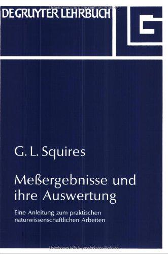 Meßergebnisse und ihre Auswertung