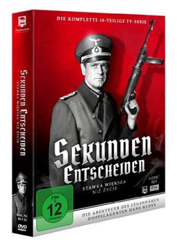 Sekunden entscheiden - 18 Folgen auf 6 DVDs ( Restaurierte und komplett ungeschnittene Originalfassung )