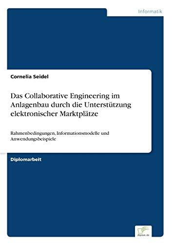 Das Collaborative Engineering im Anlagenbau durch die Unterstützung elektronischer Marktplätze: Rahmenbedingungen, Informationsmodelle und Anwendungsbeispiele